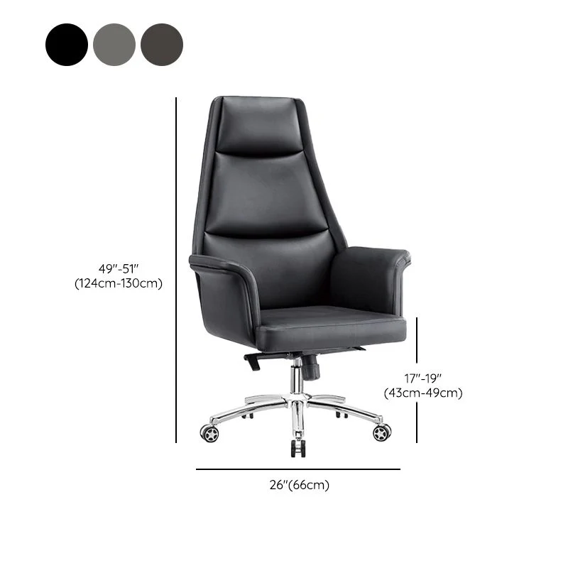 Chaise de bureau moderne sans accoudoirs, chaise de bureau ergonomique sans détresse avec roulettes Clearhalo