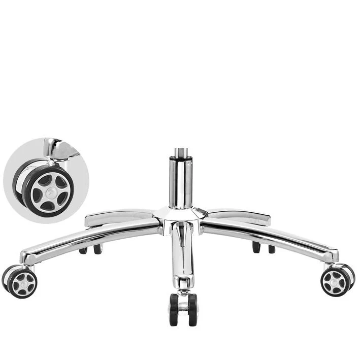 Chaise de bureau moderne sans accoudoirs, chaise de bureau ergonomique sans détresse avec roulettes Clearhalo