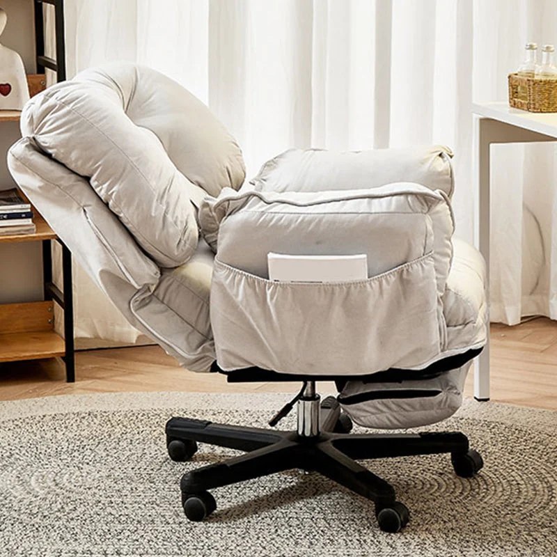 Chaise de bureau moderne sans bras aucune chaise de bureau ergonomique pénible Clearhalo