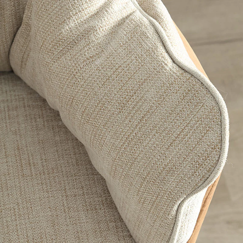 Chaise de bureau moderne sans bras, chaise de bureau ergonomique sans détresse Clearhalo
