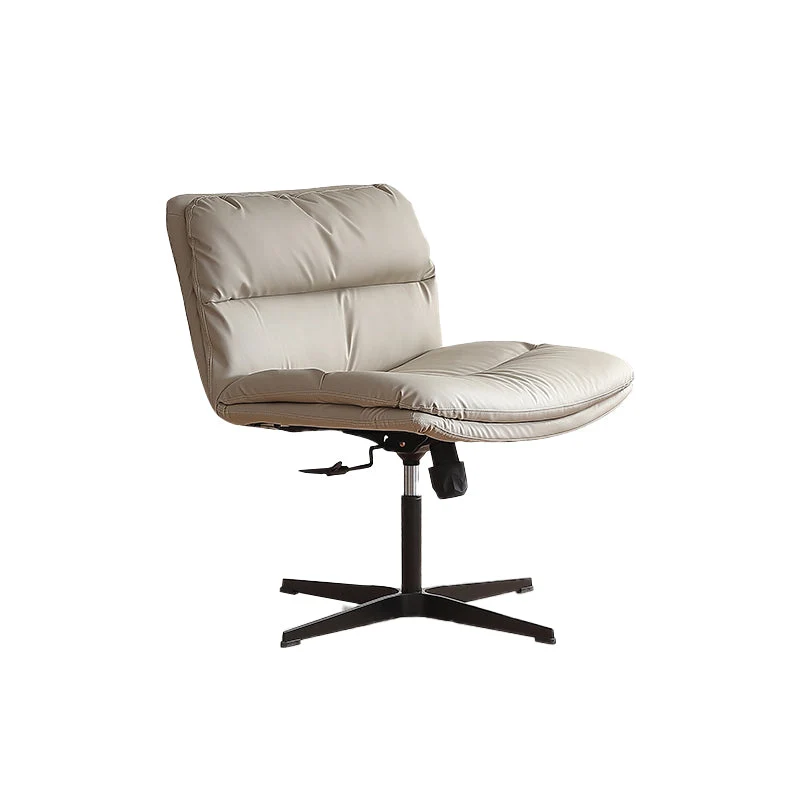 Chaise de bureau moderne sans bras, chaise de conférence réglable en hauteur pour le bureau Clearhalo