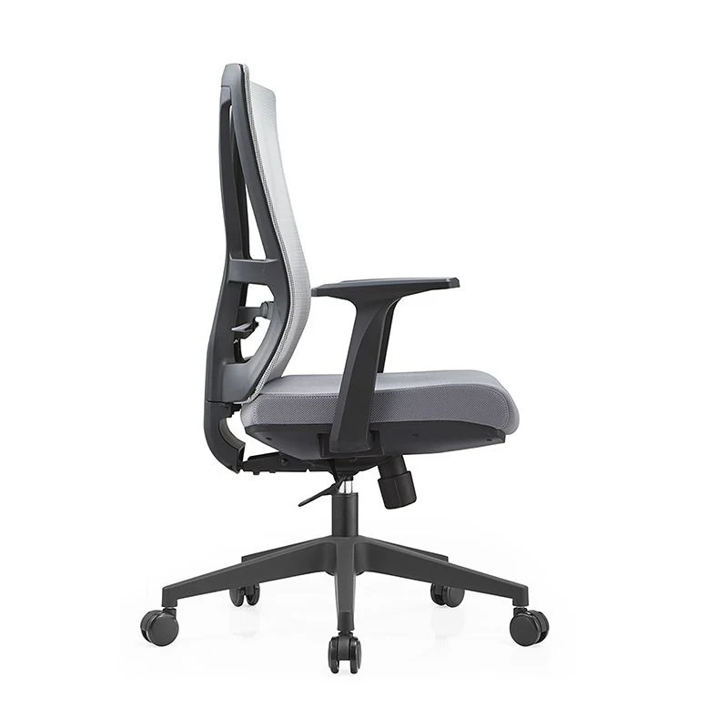 Chaise de bureau moderne sans chaise de bureau ergonomique à hauteur de siège réglable et pénible Clearhalo