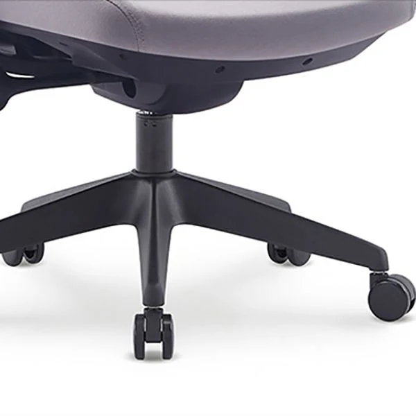 Chaise de bureau moderne sans chaise de bureau ergonomique pénible avec roulettes Clearhalo