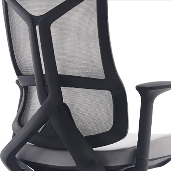 Chaise de bureau moderne sans chaise de bureau ergonomique pénible avec roulettes Clearhalo