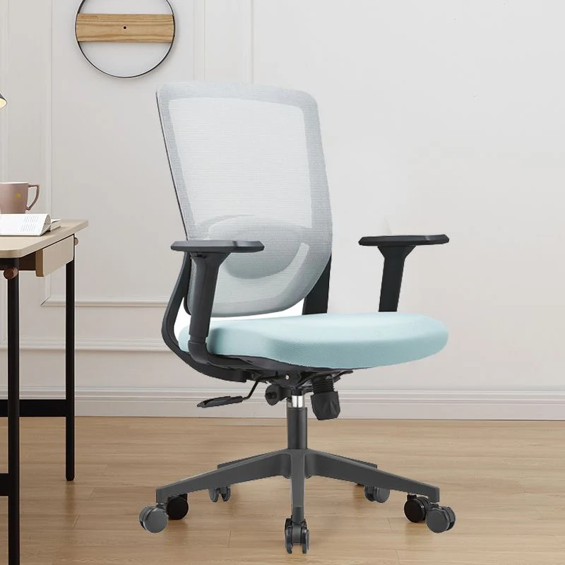Chaise de bureau moderne sans chaise de bureau ergonomique pénible avec dossier respirant Clearhalo