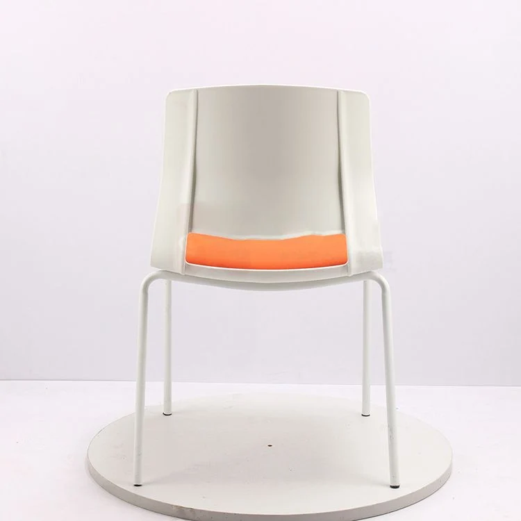 Chaise de bureau moderne sans roues, sans accoudoirs, sans détresse Clearhalo