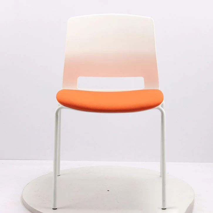 Chaise de bureau moderne sans roues, sans accoudoirs, sans détresse Clearhalo