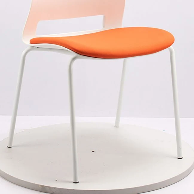 Chaise de bureau moderne sans roues, sans accoudoirs, sans détresse Clearhalo