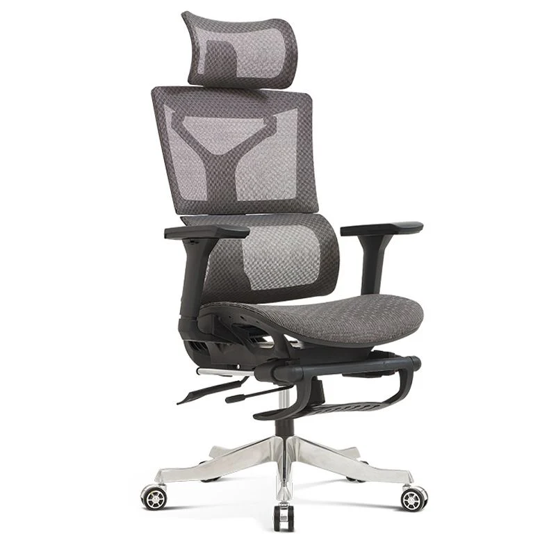 Chaise de bureau moderne, siège réglable en hauteur, mécanisme d'inclinaison, chaise de bureau avec roulettes Clearhalo