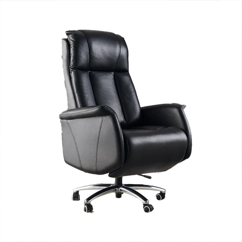 Chaise de bureau moderne, siège réglable en hauteur, mécanisme d'inclinaison, chaise de bureau avec roulettes Clearhalo