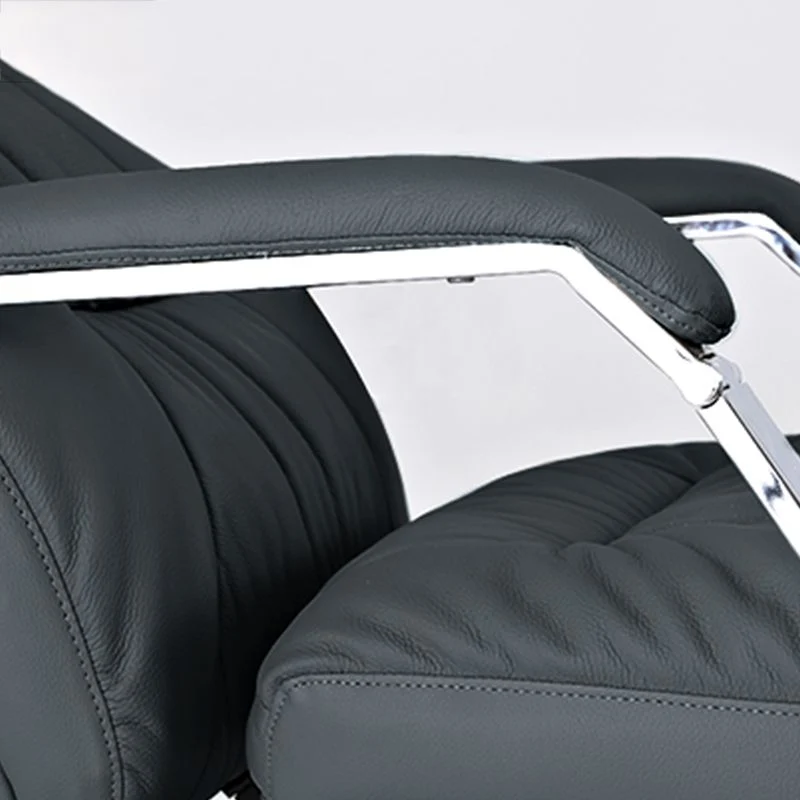 Chaise de bureau moderne, siège réglable en hauteur, chaise pivotante ergonomique avec roulettes Clearhalo