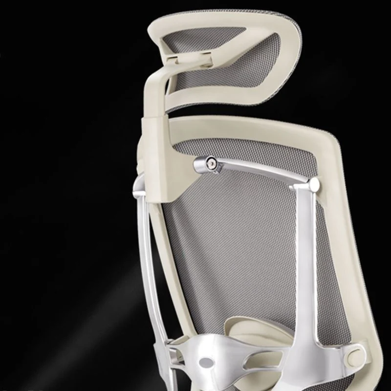 Chaise de bureau moderne, siège réglable en hauteur, accoudoirs amovibles avec roulettes Clearhalo