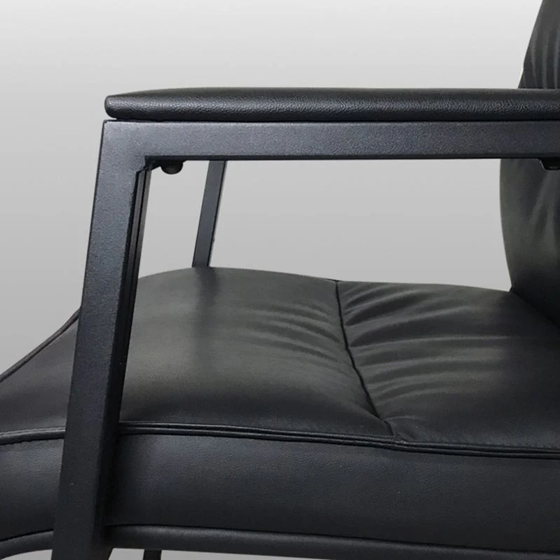 Chaise de bureau moderne en simili cuir, chaise de travail ergonomique à dossier haut Clearhalo