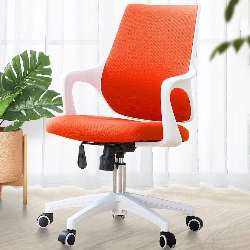 Chaise de bureau moderne, support lombaire ergonomique, bras fixes, chaise de bureau Clearhalo