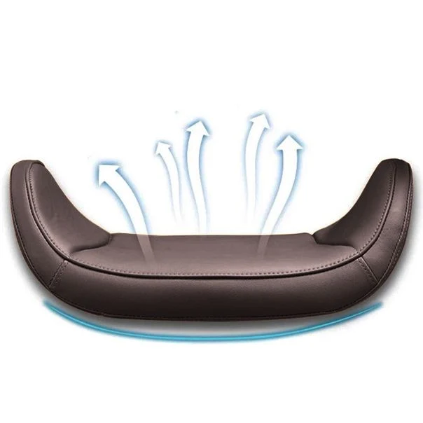 Chaise de bureau pivotante à bras fixes, chaise de direction en simili cuir et cadre chromé Clearhalo