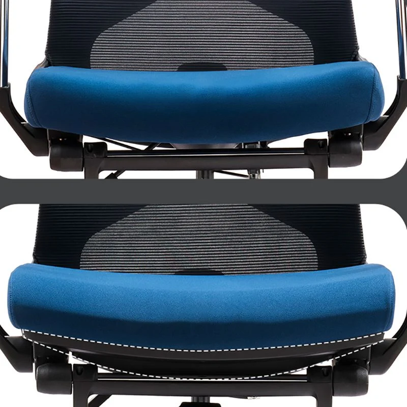 Chaise de bureau pivotante à dossier haut, chaise exécutive ergonomique moderne Clearhalo