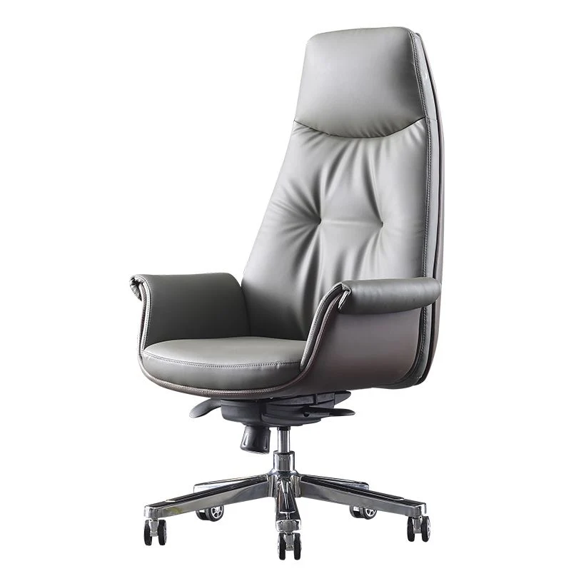 Chaise de bureau pivotante exécutive Chaise de bureau ergonomique moderne avec accoudoirs rembourrés Clearhalo