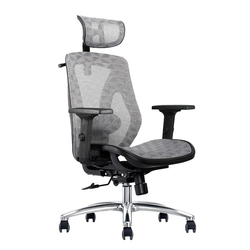 Chaise de bureau pivotante exécutive, chaise de travail moderne à dossier haut avec roulettes Clearhalo