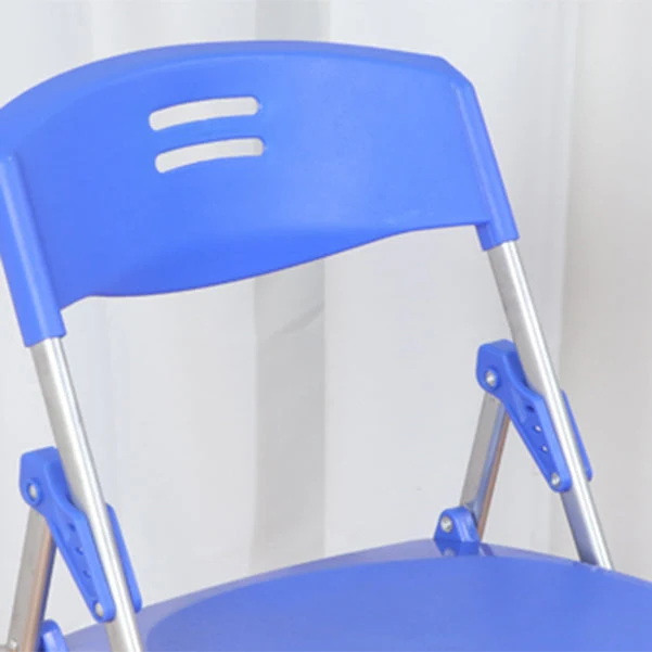 Chaise de bureau en plastique moderne, chaise de bureau rembourrée sans bras Clearhalo