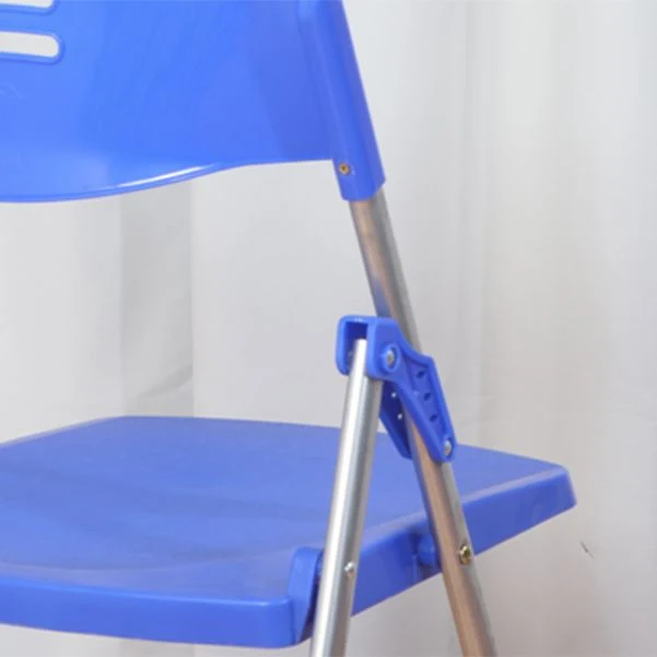 Chaise de bureau en plastique moderne, chaise de bureau rembourrée sans bras Clearhalo