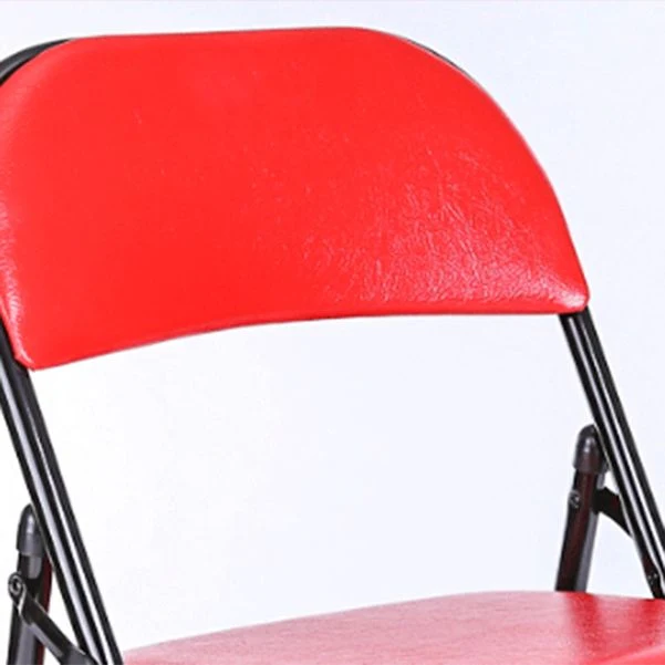 Chaise de bureau rembourrée sans accoudoirs moderne, chaise de bureau en cuir à dossier bas Clearhalo