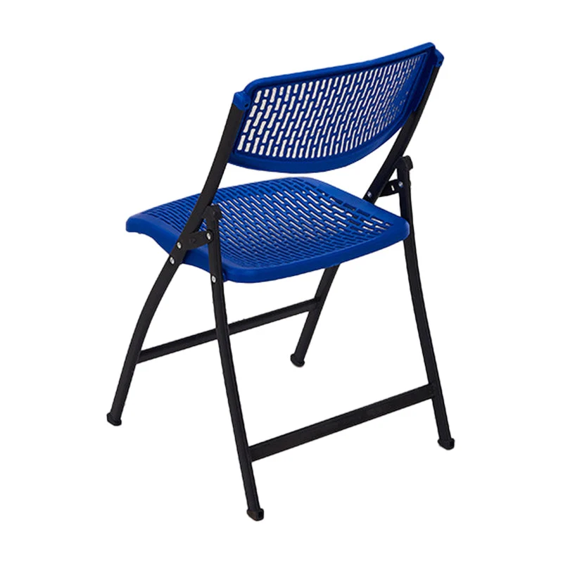Chaise de bureau rembourrée sans bras en plastique de chaise de bureau à dossier bas moderne Clearhalo