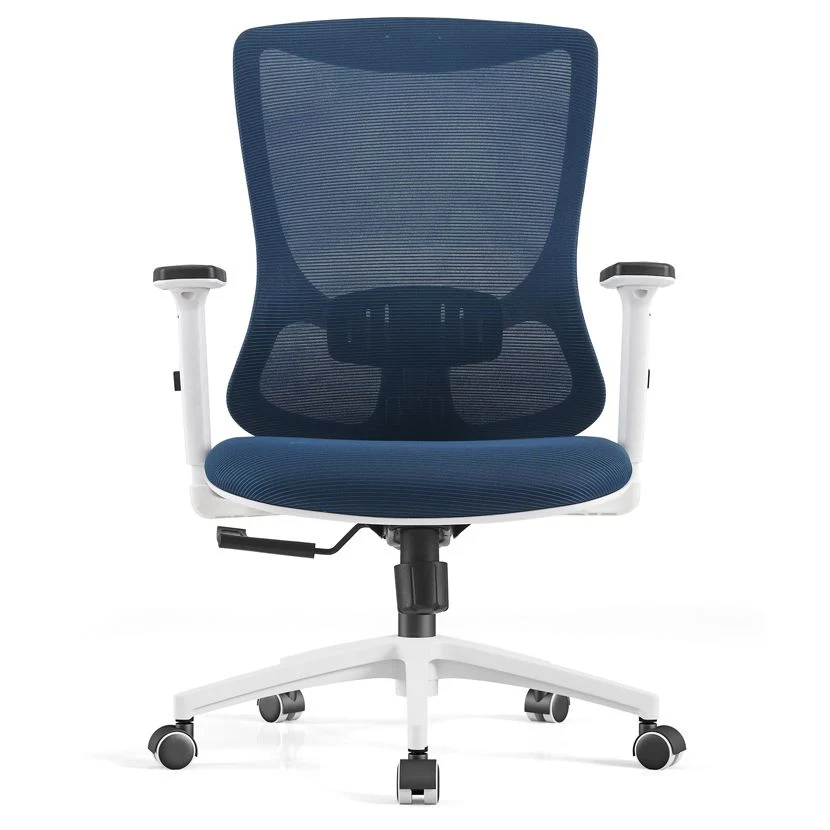 Chaise de bureau réglable en hauteur, chaise de travail moderne avec roulettes Clearhalo