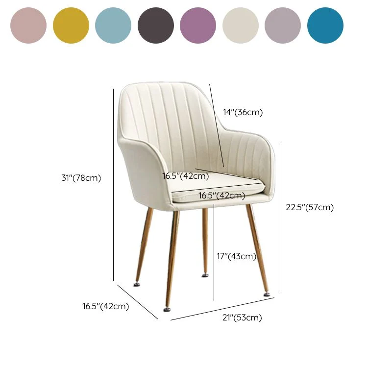 Chaise de bureau sans bras Aucune chaise de bureau moderne ergonomique pénible Clearhalo