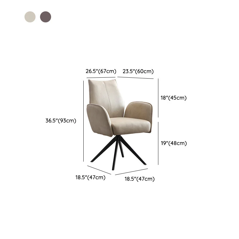 Chaise de bureau sans bras ergonomique moderne sans chaise de bureau pénible Clearhalo