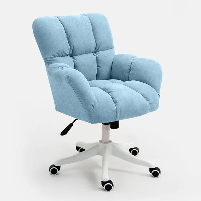 Chaise de bureau sans bras moderne, mécanisme d'inclinaison, hauteur de siège réglable Clearhalo