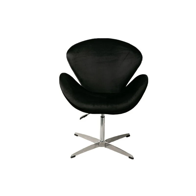 Chaise de bureau sans bras moderne, sans détresse, sans roues, chaise de bureau ergonomique Clearhalo