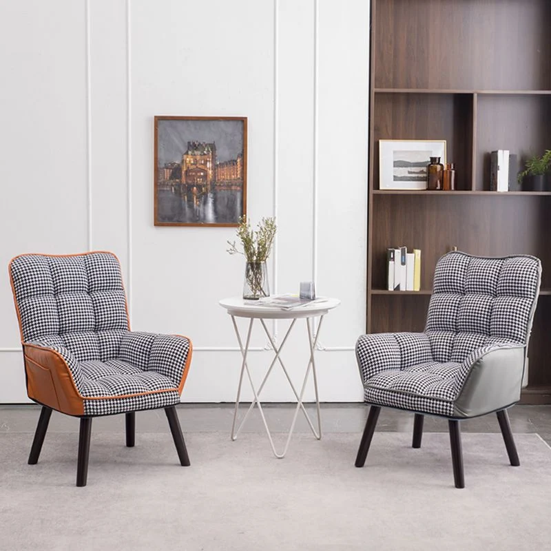 Chaise de bureau sans bras moderne sans chaise de bureau ergonomique pénible Clearhalo