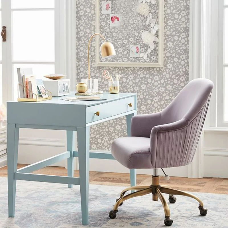 Chaise de bureau sans bras de style moderne ergonomique aucune chaise de bureau pénible Clearhalo