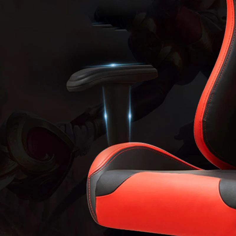 Chaise de bureau en simili cuir, moderne, hauteur de siège réglable, avec roulettes Clearhalo