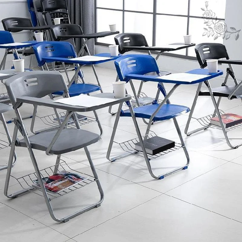 Chaise de conférence contemporaine à dossier bas, dossier et siège en plastique Clearhalo