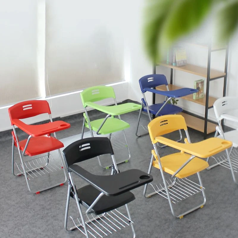Chaise de conférence contemporaine à dossier bas, dossier et siège en plastique Clearhalo