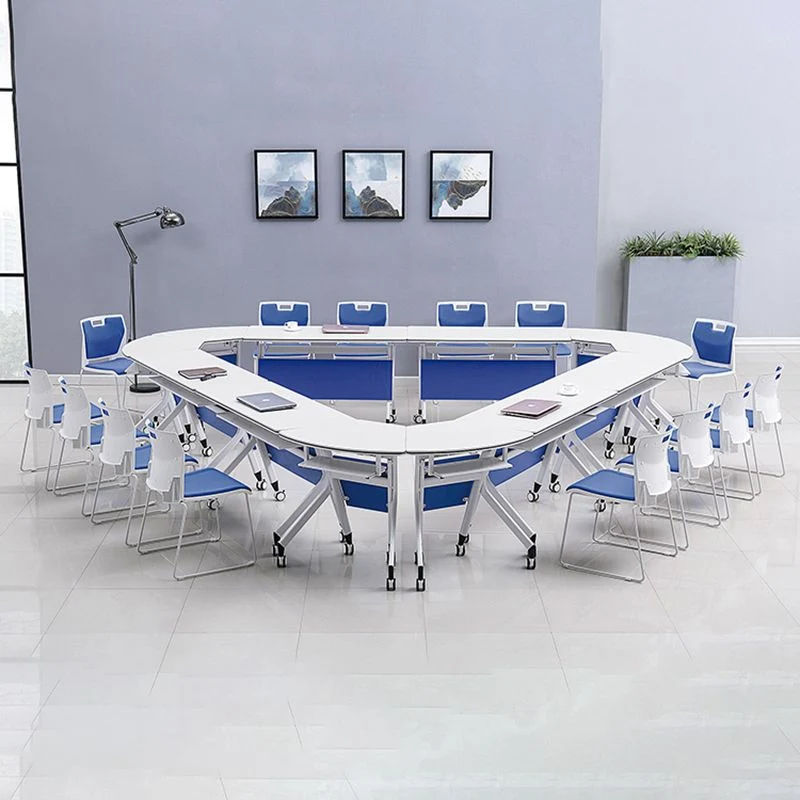 Chaise de conférence à dossier bas sans accoudoirs, chaise contemporaine à cadre en acier Clearhalo