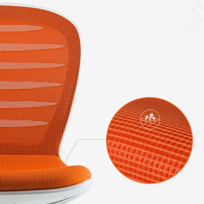 Chaise de conférence à dossier moyen, cadre en acier, chaise rembourrée avec roulettes Clearhalo