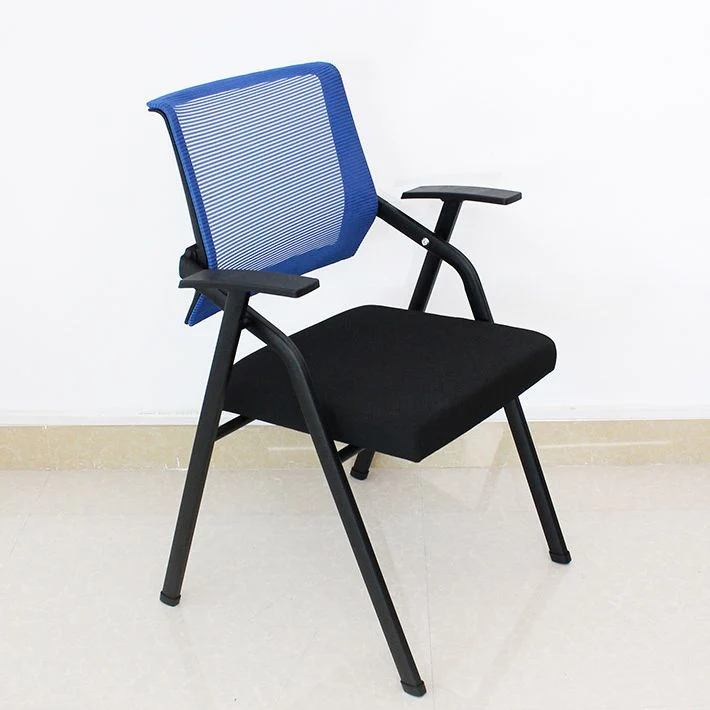 Chaise de conférence à dossier moyen, chaise contemporaine rembourrée à accoudoirs fixes Clearhalo