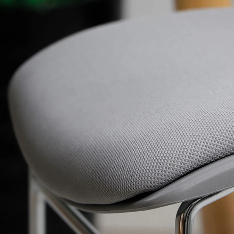 Chaise de conférence ergonomique contemporaine chaise de bureau en métal sans bras Clearhalo