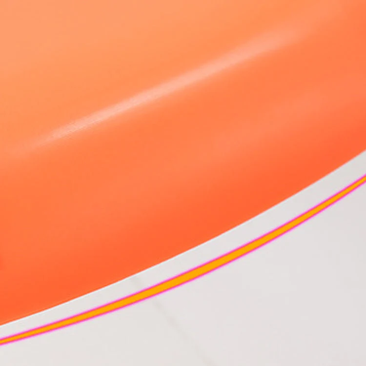 Chaise de conférence moderne en métal blanc, chaise de conférence en plastique à dossier moyen Clearhalo