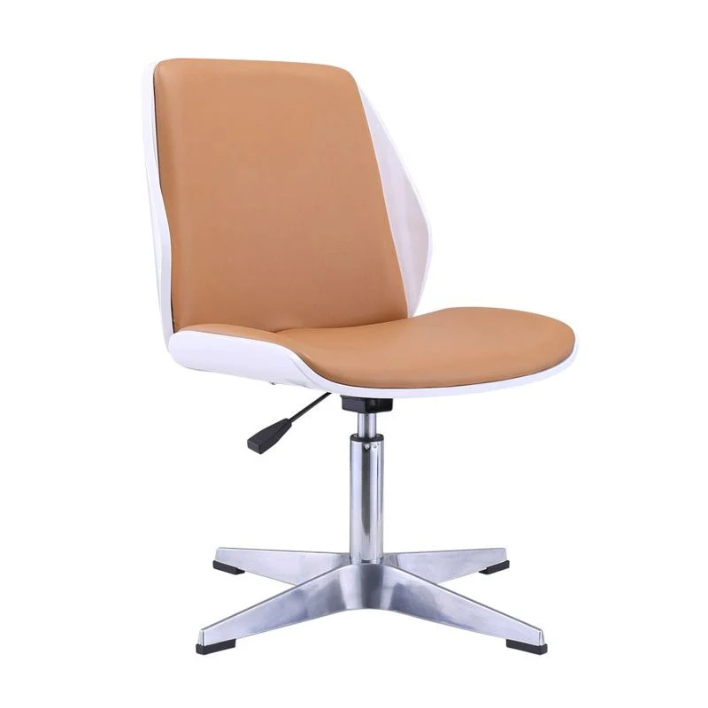 Chaise de conférence moderne en simili cuir, chaise de bureau avec accoudoirs Clearhalo
