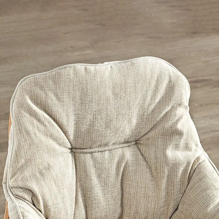Chaise de conférence sans bras de Style moderne, chaise de bureau marron pour le bureau Clearhalo