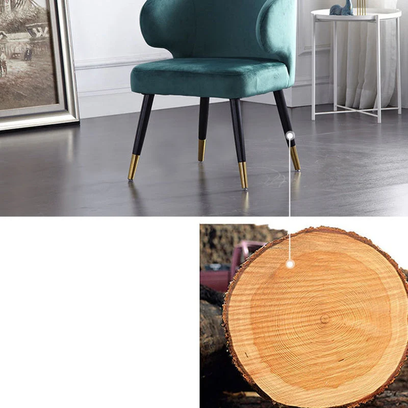 Chaise de conférence verte contemporaine, chaise ergonomique pour le bureau Clearhalo