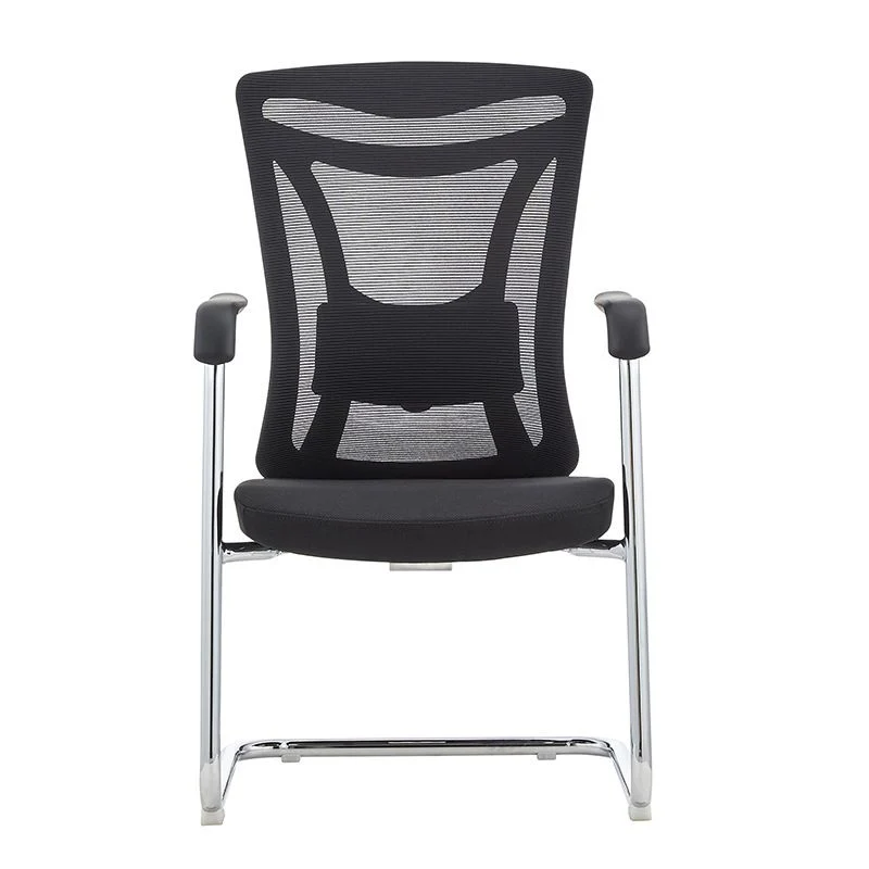 Chaise contemporaine en maille à dossier haut avec support lombaire réglable Clearhalo