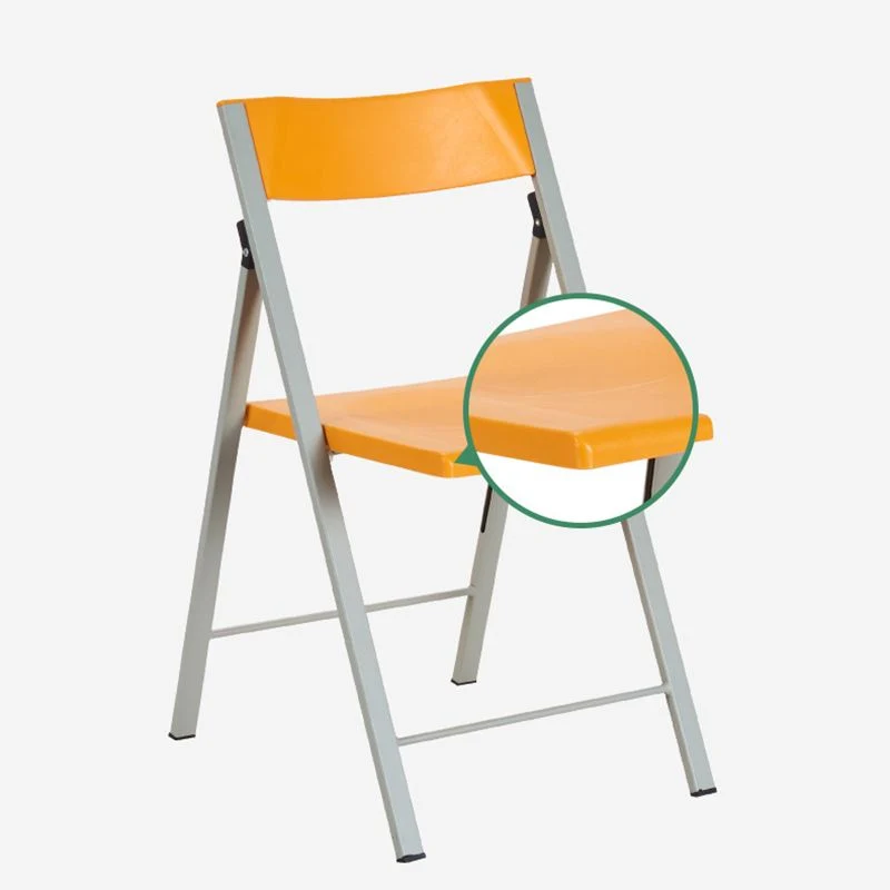 Chaise d'invité à dossier bas de conférence de chaise de bureau contemporaine sans roues Clearhalo