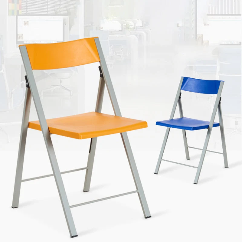 Chaise d'invité à dossier bas de conférence de chaise de bureau contemporaine sans roues Clearhalo