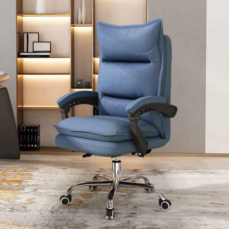 Chaise de direction contemporaine Chaise ergonomique de direction à dossier haut Clearhalo