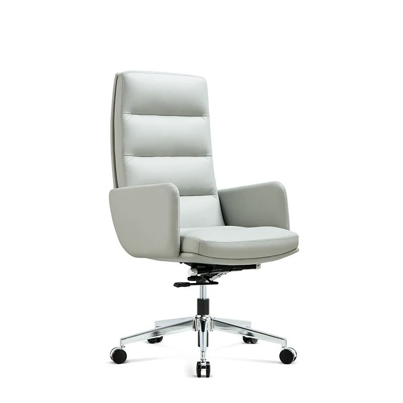 Chaise de direction contemporaine à dossier haut, chaise pivotante exécutive Clearhalo