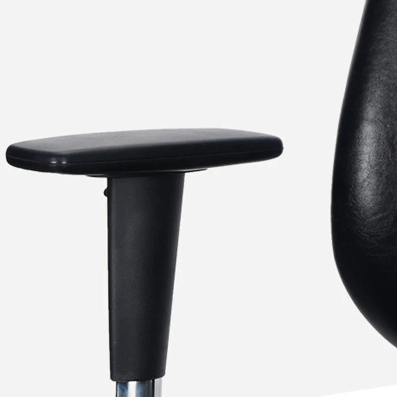 Chaise de direction en cuir moderne, chaise à dossier haut avec roulettes Clearhalo